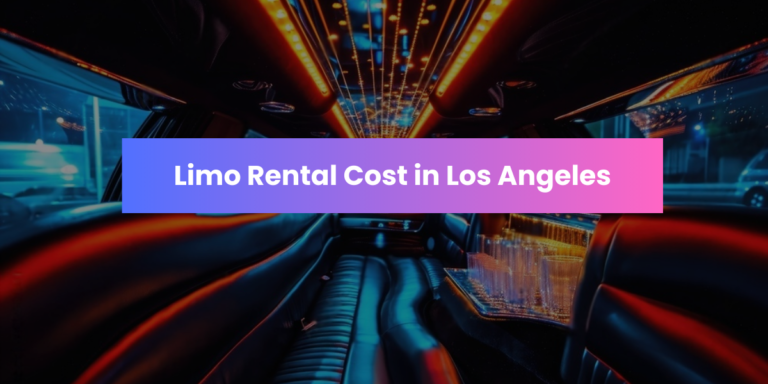 How Much Does It Cost To Rent A Limo?