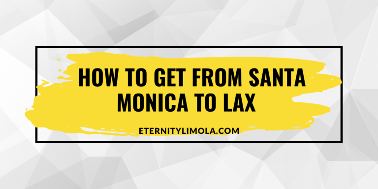 How to Get from Santa Monica to LAX